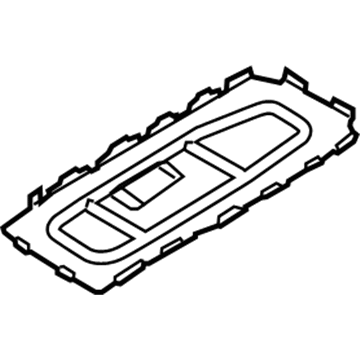 Audi 1K0-711-091-A Plate Audi 1K0-711-091-A Plate