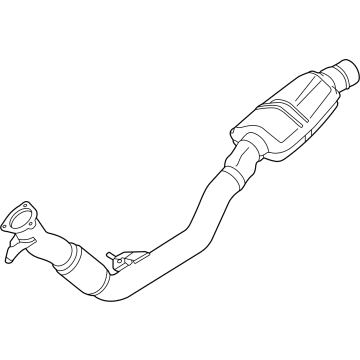 Audi SQ8 Exhaust Pipe - 4M0-253-350-BN