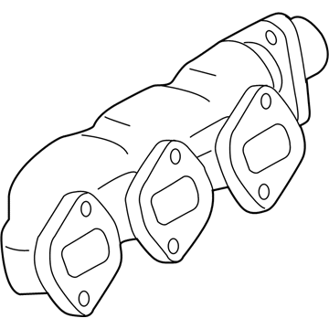 Audi Q7 Exhaust Manifold - 059-253-034-AC