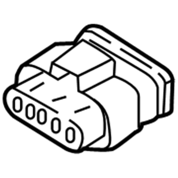 Audi Tail Light Connector - 1K0-973-804