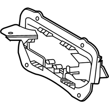 Audi 8K0-907-461-D ECM Bracket Audi 8K0-907-461-D ECM Bracket