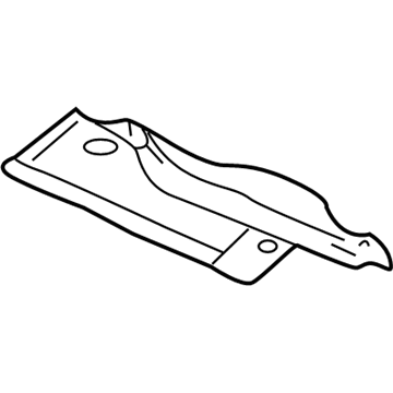 Audi S5 Exhaust Heat Shield - 8W7-804-172