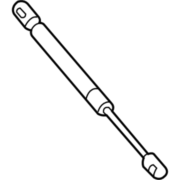 Audi Liftgate Lift Support - 8R0-827-552-A