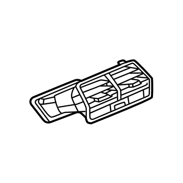 Audi 8Y0-819-203-B-6PS Air Vent 8Y0-819-203-B-6PS Audi Air Vent Illustration 1 of 1