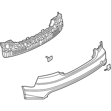 Audi A7 Quattro Bumper Cover - 4G8-807-067-AT-GRU