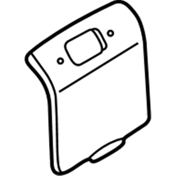 Audi 4B9-863-989-3K2 Storage Box Door Audi 4B9-863-989-3K2 Storage Box Door