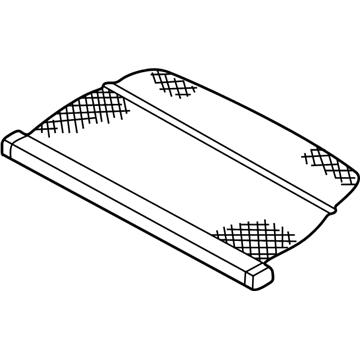 Audi 4B9-863-553-F-35J Cargo Cover Audi 4B9-863-553-F-35J Cargo Cover