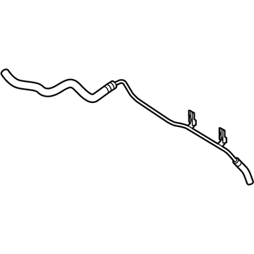 Audi TT RS Quattro Water Hose - 8V0-122-061-B