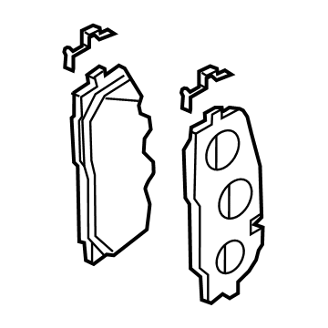 Audi RS3 Brake Pads - 83A-698-151-B