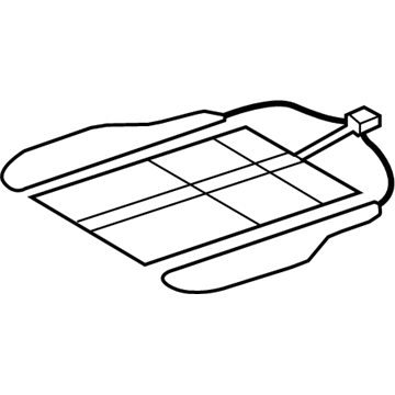 Audi S5 Seat Heater - 8K0-963-555-G