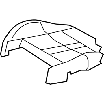 8T0-881-405-P-25D Audi Cushion Cover Illustration 1 of 1