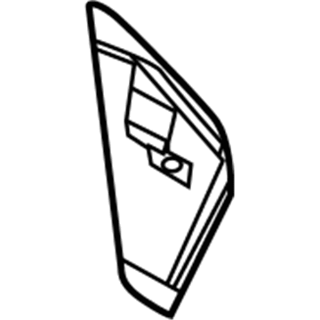 Audi 420-817-740-D Rear Plate Audi 420-817-740-D Rear Plate