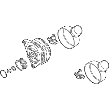 Audi Alternator - 021-903-016-K