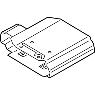 Audi 8E0-907-411-H ECM Bracket 8E0-907-411-H Audi ECM Bracket Illustration 1 of 1