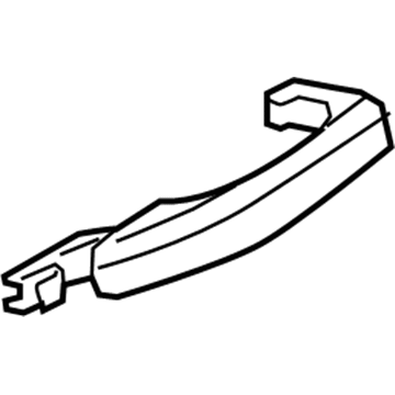 Audi Q3 Exterior Door Handle - 8T0-837-205-A-GRU