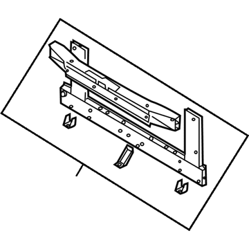 Audi 420-805-851-B Front Crossmember Audi 420-805-851-B Front Crossmember