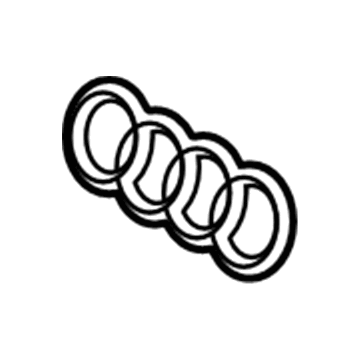 Audi R8 Emblem - 8P0-853-742-A-2ZZ