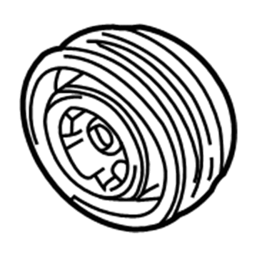 Audi A8 Crankshaft Pulley - 077-105-251-B