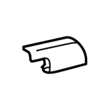 Audi 4B0-863-100-4PK Track End Cover Audi 4B0-863-100-4PK Track End Cover