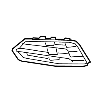 Audi A5 Sportback Grille - 8W6-807-681-M-RN4