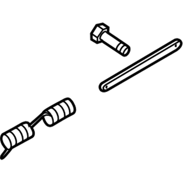 Audi 4L0-898-283 Hardware Kit 4L0-898-283 Audi Hardware Kit Illustration 1 of 1