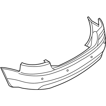 Audi S4 Bumper Cover - 8E5-807-303-H-GRU