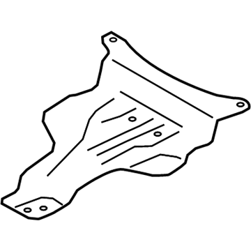 Audi 8K0-201-781-E Support Bracket Audi 8K0-201-781-E Support Bracket