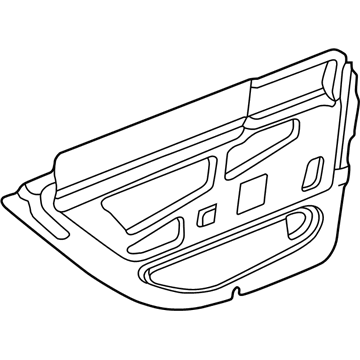 Audi 4B0-863-982-A Sound Absorber Audi 4B0-863-982-A Sound Absorber