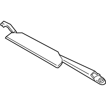 Audi Coupe Quattro Wiper Arm - 893-955-407-D