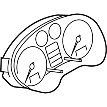 Audi Tachometer - 8P0-920-981-X
