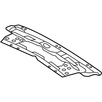 Audi 4M0-817-961 Rear Header 4M0-817-961 Audi Rear Header Illustration 1 of 1