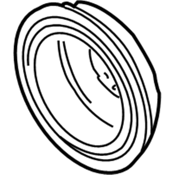 Audi A6 Crankshaft Pulley - 06E-105-251-C
