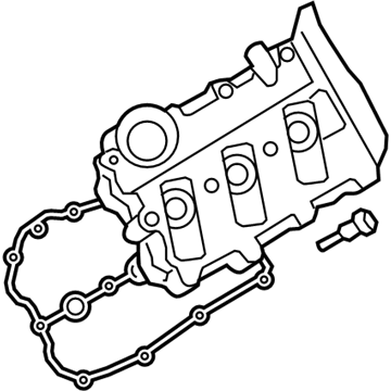 Audi A6 Engine Cover - 06E-103-472-L