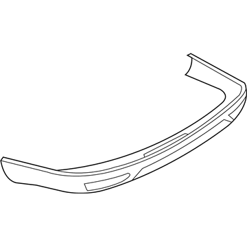 4H0-807-521-B-GRU Audi Spoiler Illustration 1 of 1