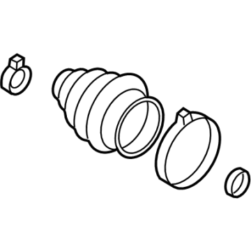 Audi CV Boot - 8W0-498-203