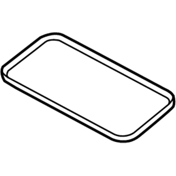 Audi 4H4-877-439 Front Weatherstrip 4H4-877-439 Audi Front Weatherstrip Illustration 1 of 1