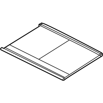 Audi 4H4-877-307-B-HC1 Sunshade 4H4-877-307-B-HC1 Audi Sunshade Illustration 1 of 1