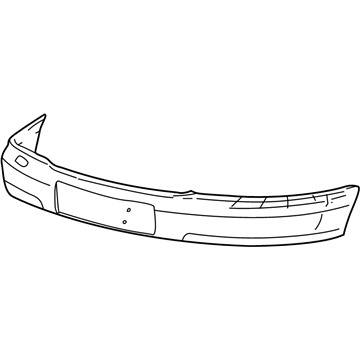 Audi A8 Bumper Cover - 4D0-807-429-AJ-GRU