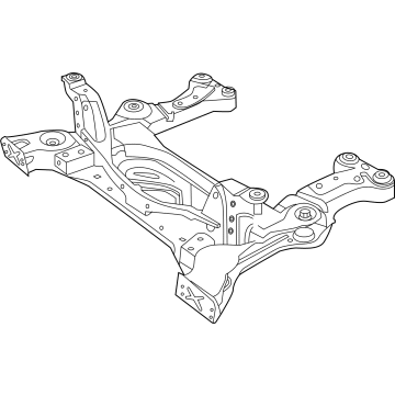 Audi 1EA-199-315-J Suspension Crossmember Audi 1EA-199-315-J Suspension Crossmember
