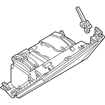 Audi Q6 e-tron Glove Box - 85H-880-302-4PK