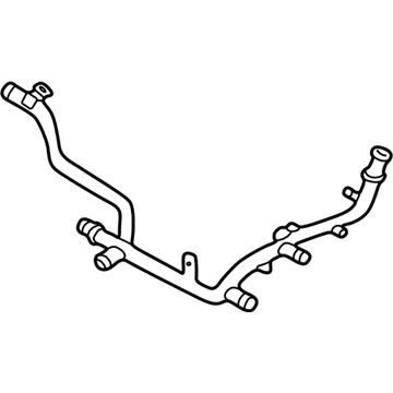 Audi TT Coolant Pipe - 06A-121-065-AG