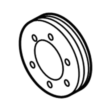 Audi A3 Crankshaft Pulley - 04L-105-243