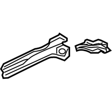 Audi RS4 Frame Rail - 8E0-802-117-B
