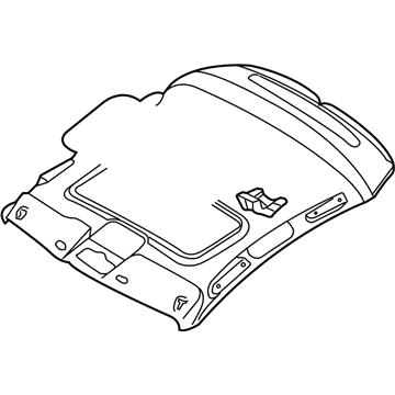 Audi 8E9-867-505-T-11X Headliner