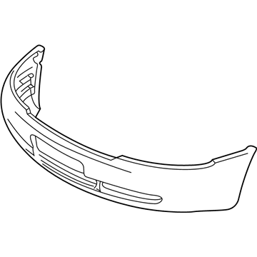 Audi A4 Bumper Cover - 8D0-807-103-S-GRU