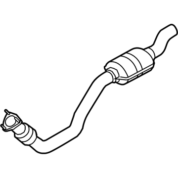 Audi S4 Exhaust Pipe - 8K0-254-354-B