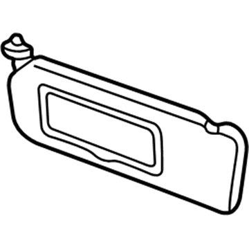 Audi 4B0-857-552-M-6S9 Sunvisor Audi 4B0-857-552-M-6S9 Sunvisor