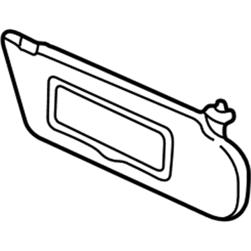 Audi 4B0-857-551-N-28Y Sunvisor Audi 4B0-857-551-N-28Y Sunvisor
