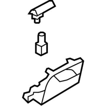 Audi RS5 Interior Door Handle - 8T0-837-019-C-6PS