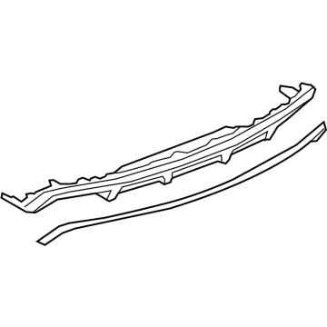 Audi 8S0-807-521-B-1RR Spoiler 8S0-807-521-B-1RR Audi Spoiler Illustration 1 of 1